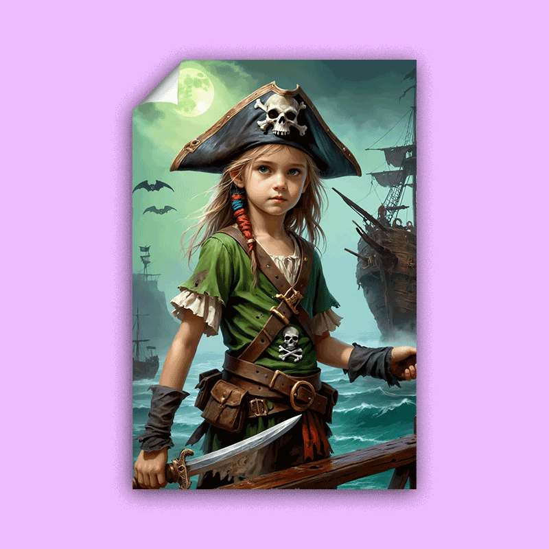 Mysterious Pirate Girl